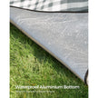 Picnic Blanket – Fabric – Grey and White – Extra Large 300 x 200 cm