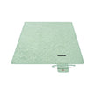 Picnic Blanket – Fabric – Mint Green and Leaf Pattern – Extra Large 200 x 200 cm