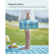 Picnic Blanket – Waterproof – Green and Blue – Large and Portable with Pegs