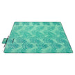 Large Waterproof Picnic Blanket – Fabric – Fern Pattern and Green – Machine Washable and Foldable