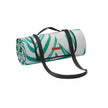 Large Waterproof Picnic Blanket – Fabric – Fern Pattern and Grey – Foldable and Machine Washable