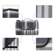 Picnic Blanket – Fabric – Grey and White – Large Waterproof Outdoor Mat, 195 x 150 cm