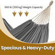 Hammock – Cotton – Multicolor – Portable, 300 kg Load Capacity, 210 x 150 cm