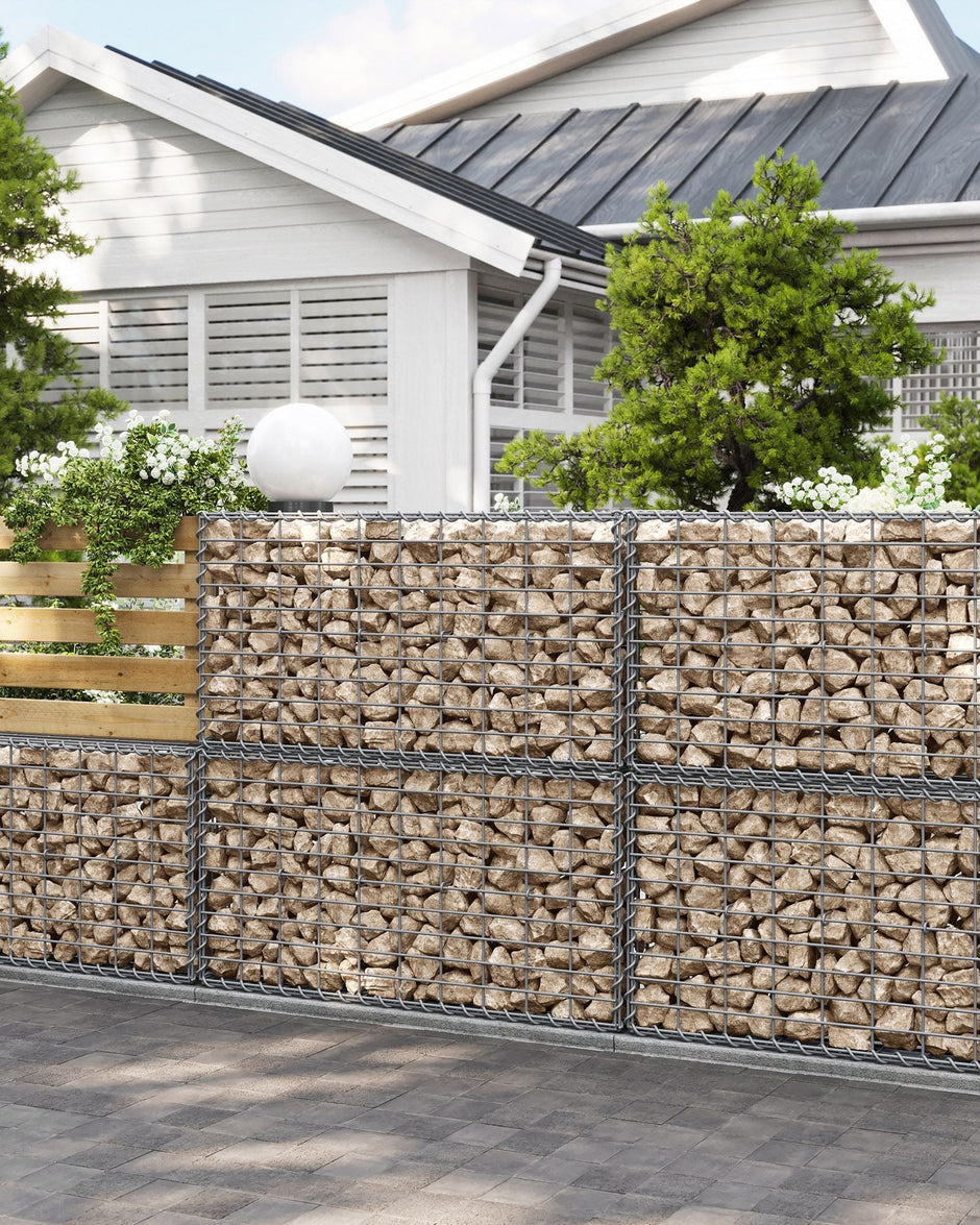 Gabion Cage – Galvanized Wire – 100 x 50 x 30 cm – Stone Retaining Structure