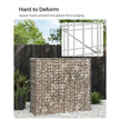 Gabion – Galvanized Wire – 100 x 95 x 30 cm – 4 mm Mesh Diameter