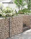 Gabion Cage – Galvanized Wire – Metal – 100 x 90 x 30 cm, 4 mm Mesh Size