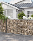 Gabion Cage – Galvanized Wire – Metal – 100 x 90 x 30 cm, 4 mm Mesh Size