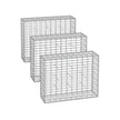 Gabion Cage – Galvanized Metal – 100 x 80 x 30 cm – Durable Wire Mesh 10 x 5 cm