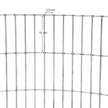 Round Metal Gabion Cage – Galvanised Steel – Silver – Rust-Resistant for Garden Decoration