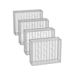 Gabion Cage – Galvanized Metal – 100 x 80 x 30 cm – Durable Wire Mesh 10 x 5 cm