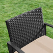 3-Piece Garden Furniture Set – Durable Material – Grey – Includes Table