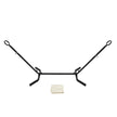 Hammock with Stand – Metal – Grey – Adjustable Height and Portable, 240 kg Load Capacity