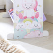 Toy Storage Rack – PP Plastic – White and Multicolor – 12 Removable Bins