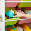 Toy Organiser – PP – White – 16 Removable Containers