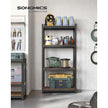 Heavy-Duty Shelving Unit – Steel – Blue – 520 kg Capacity