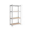 5-Tier Storage Shelf – Reinforced Steel – Silver – Adjustable Shelves, 520 kg Capacity