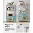 4-Tier Shelving Unit – Boltless Steel – Silver – 520 kg Capacity