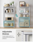 Set of 2 Heavy-Duty Steel Shelving Units – Steel – Blue – Boltless Design, 520 kg Capacity