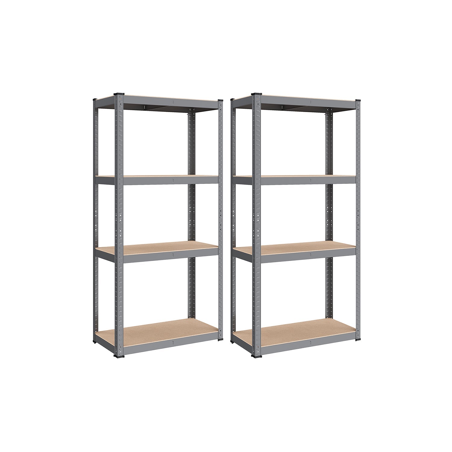 4-Tier Shelving Unit – Steel – Blue – Heavy-Duty, 520 kg Capacity