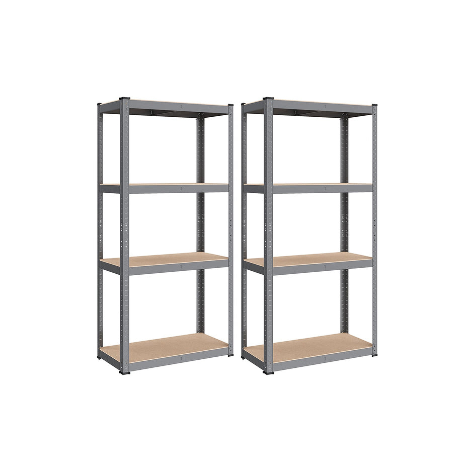 4-Tier Shelving Unit – Steel – Blue – Heavy-Duty, 520 kg Capacity