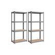 4-Tier Shelving Unit – Steel – Blue – Heavy-Duty, 520 kg Capacity