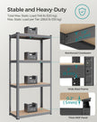 4-Tier Shelving Unit – Steel – Blue – Heavy-Duty, 520 kg Capacity