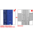 5-Tier Storage Shelf – Reinforced Steel – Silver – Adjustable Shelves, 520 kg Capacity
