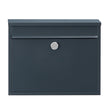 Wall-Mounted Mailbox – Metal – Black – Secure Locking System
