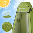 Portable Pop-Up Tent – Fabric – Blue – Dressing Room Privacy Shelter for Outdoor Use