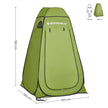 Portable Pop-Up Tent – Fabric – Blue – Dressing Room Privacy Shelter for Outdoor Use