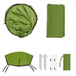 Portable Pop-Up Tent – Fabric – Blue – Dressing Room Privacy Shelter for Outdoor Use
