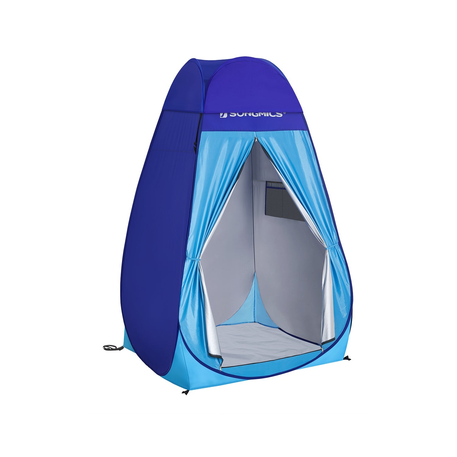 Privacy Tent – Portable Fabric – Blue – Pop-Up Design for Outdoor Use