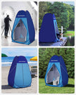 Privacy Tent – Portable Fabric – Blue – Pop-Up Design for Outdoor Use