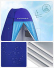Privacy Tent – Portable Fabric – Blue – Pop-Up Design for Outdoor Use