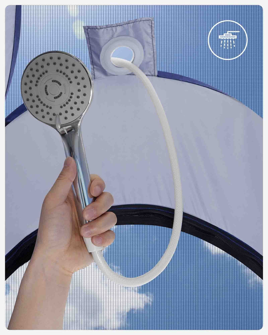 Privacy Tent – Portable Fabric – Blue – Pop-Up Design for Outdoor Use