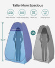 Privacy Tent – Portable Fabric – Blue – Pop-Up Design for Outdoor Use