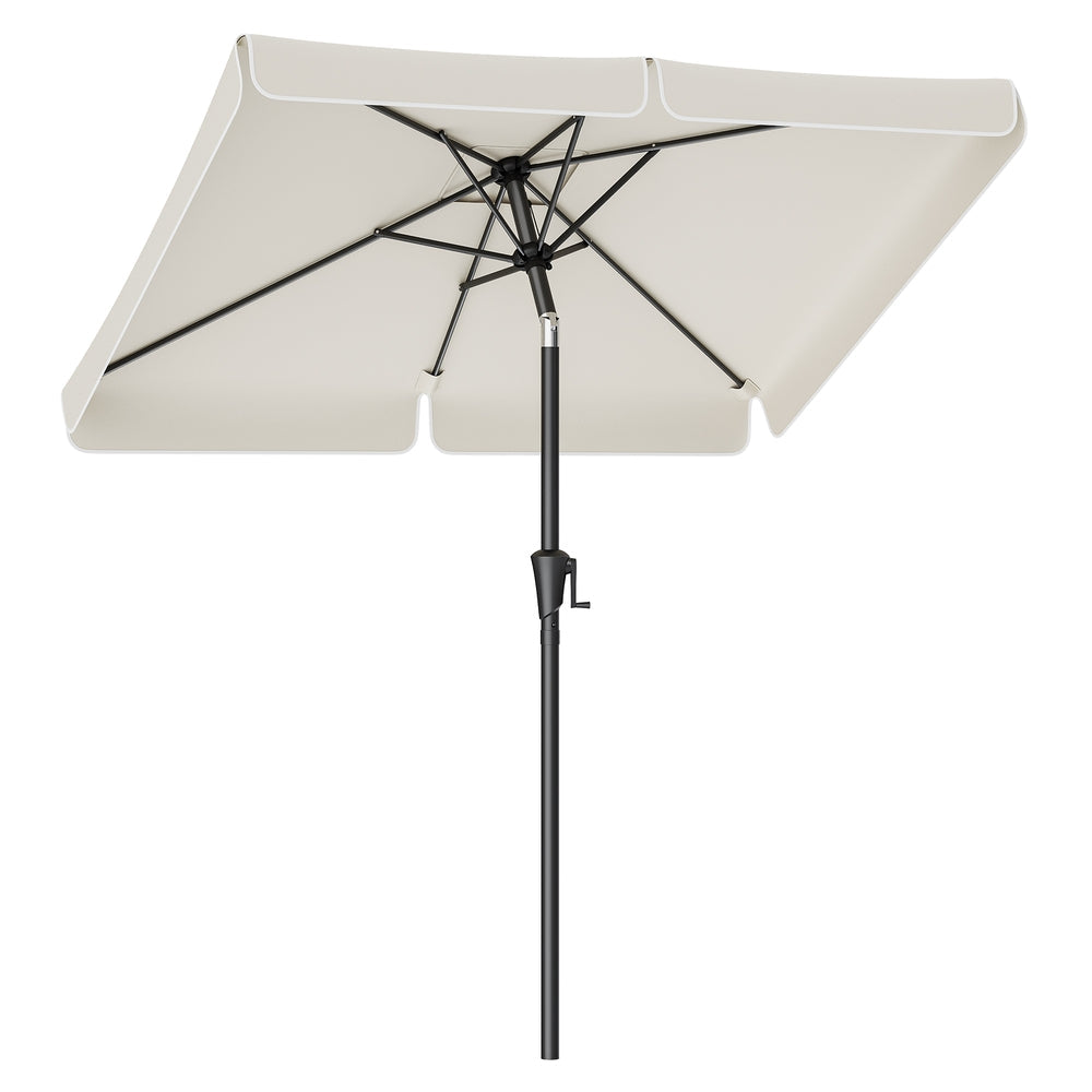 Patio Umbrella - 2 x 1.5m - Steel Frame - UPF 50+ - 30° Tilt in 2 Directions