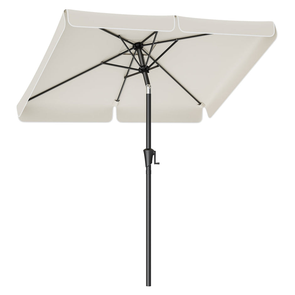 Patio Umbrella - 2 x 1.5m - Steel Frame - UPF 50+ - 30° Tilt in 2 Directions