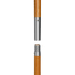 Wooden Patio Umbrella – Wood – Beige – UV Protection UPF 50+ with Tilt Feature