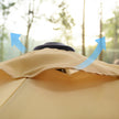 Patio Parasol – Polyester – Beige – Octagonal Canopy with Tilt and Crank Mechanism, UV50+ Sun Shade