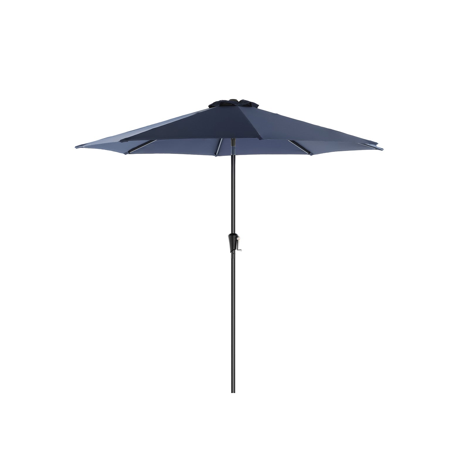 Patio Parasol – Polyester – Beige – Octagonal Canopy with Tilt and Crank Mechanism, UV50+ Sun Shade