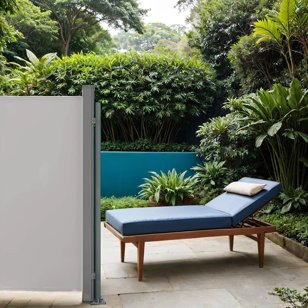 Support Post – Aluminum – Grey – Wall-Mounting-Free Design