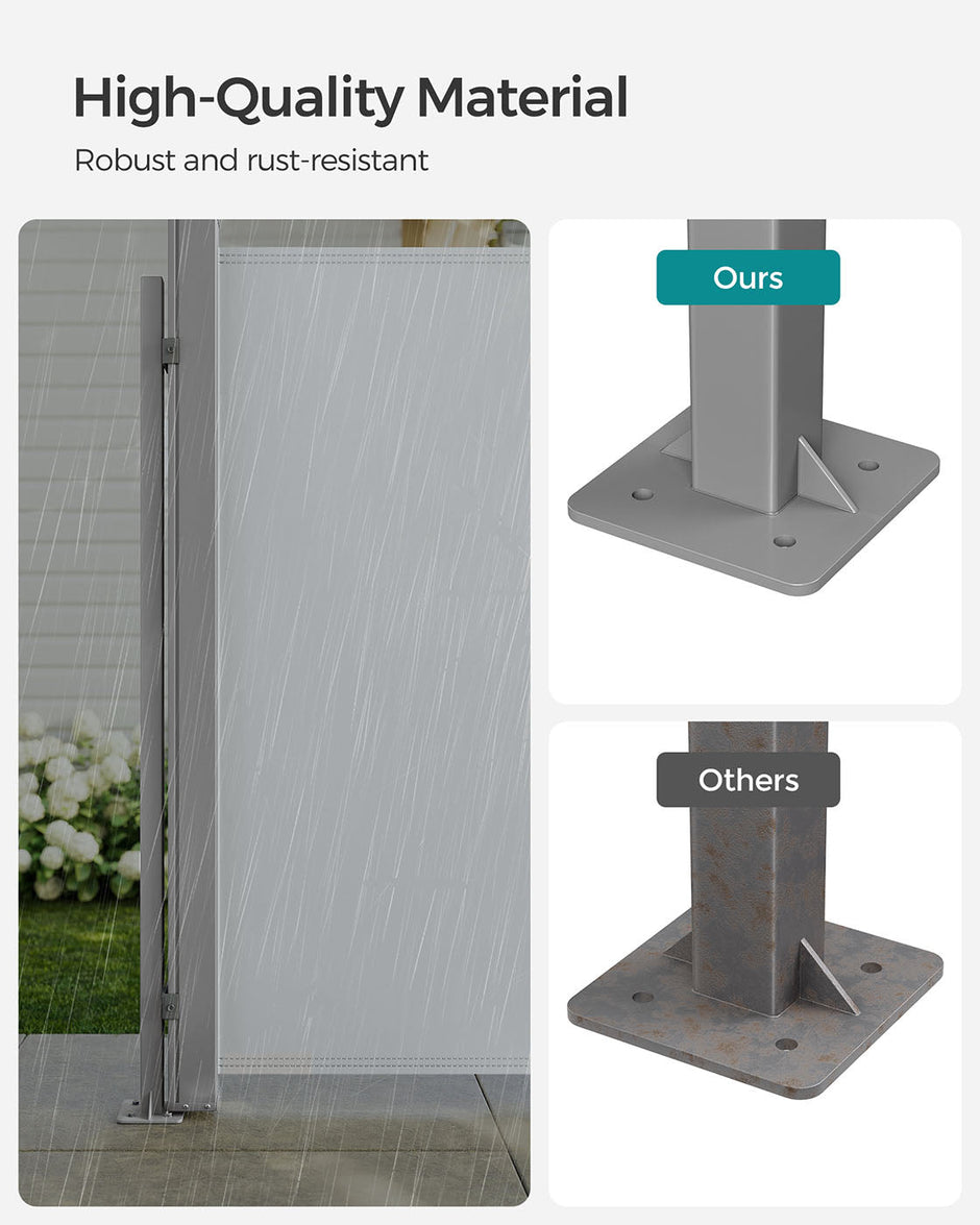 Cassette Holder – Sprayed – Grey – Retractable Single Side Awning Accessory