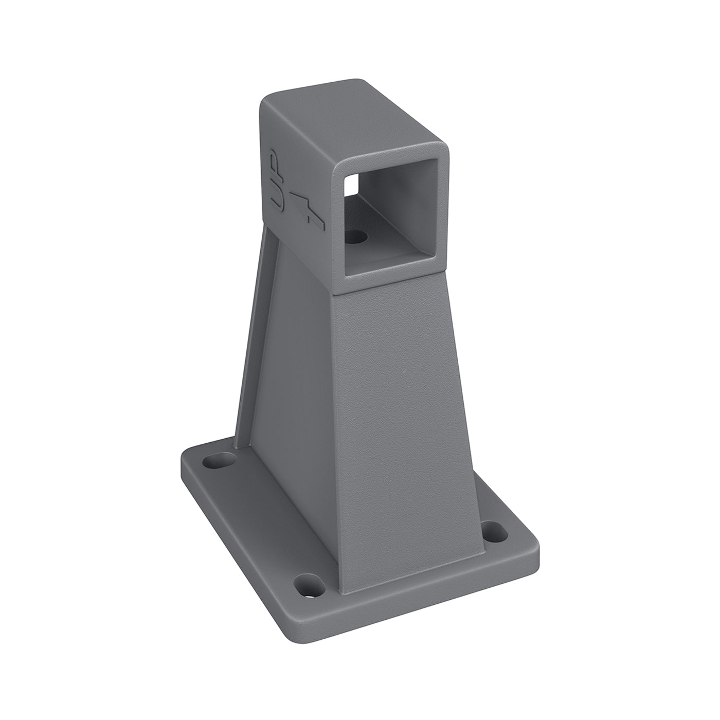 Side Awning Wall Bracket – Metal – White – Compatible with Retractable Blinds