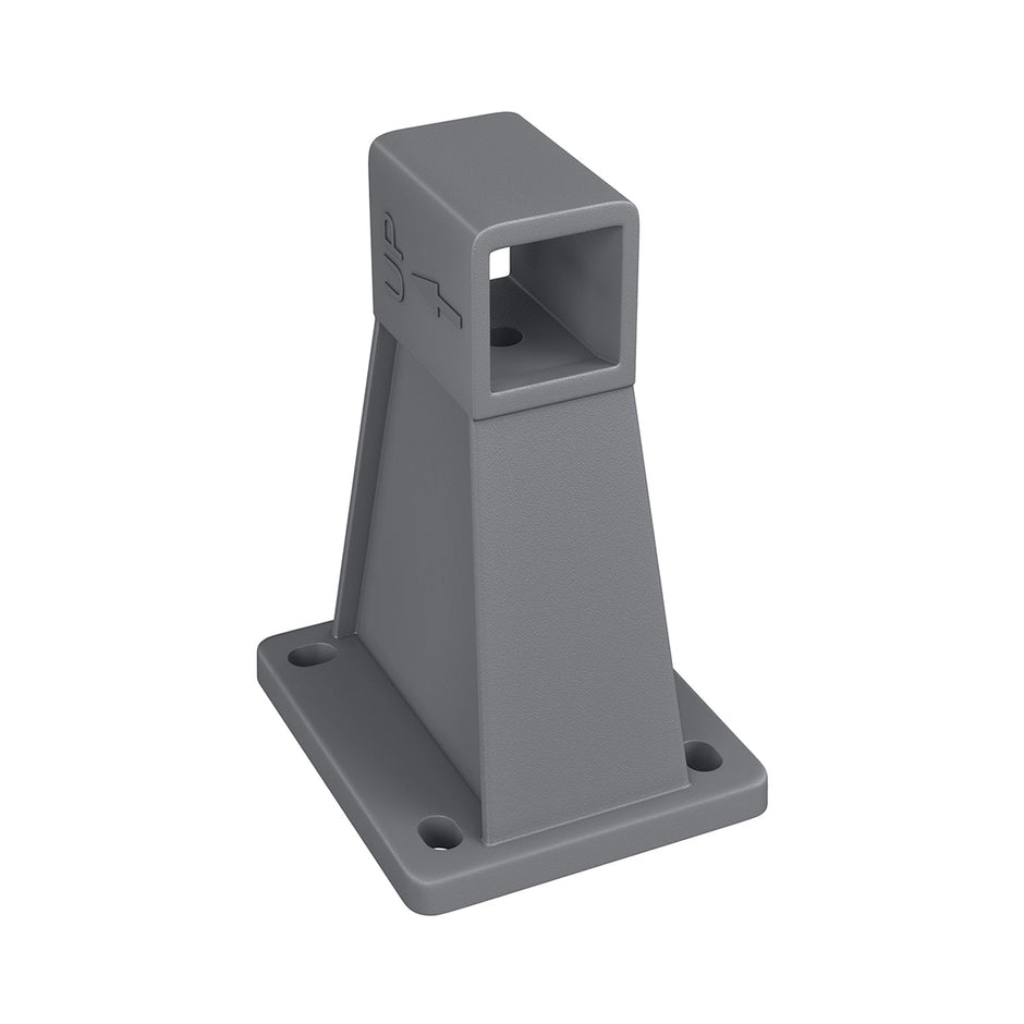 Side Awning Wall Bracket – Metal – White – Compatible with Retractable Blinds