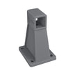 Side Awning Wall Bracket – Metal – White – Compatible with Retractable Blinds
