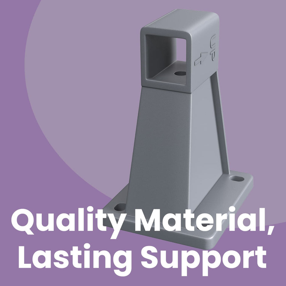Wall Bracket – Steel – Grey – Compatible with Side Awnings
