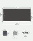 Extendable Side Shade – Opaque Fabric – Grey – Privacy Screen and Sun Protection for Outdoor Use
