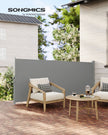 Extendable Side Awning – Steel – Opaque – Privacy Screen and Sun Protection 140 x 300 cm