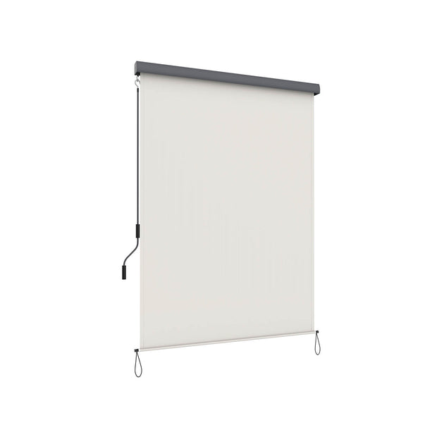Vertical Awning – Fabric – Grey – Sun Protection and Privacy Screen